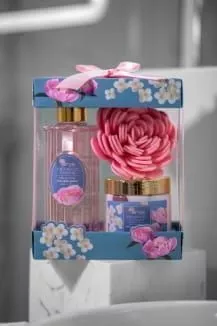 подарочный набор arya pvc 3 пр. enchanted flowers - купить по выгодной цене в интернет-магазине Arya Home